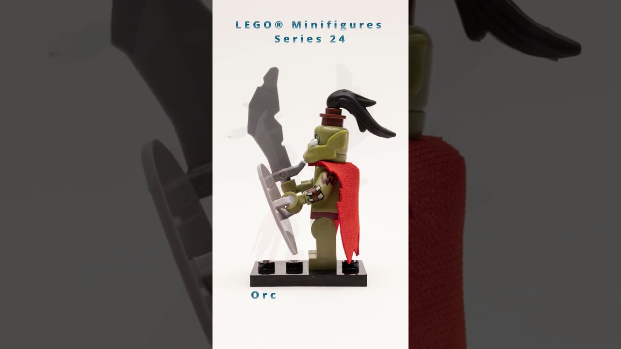 LEGO® Orc - Minifigures Series 24 71037 Stop Motion Speed Build 