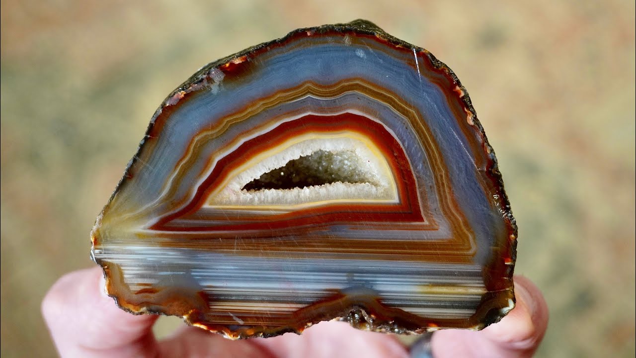 Gemstones Revealed: Cutting Brazilian Agates Open!