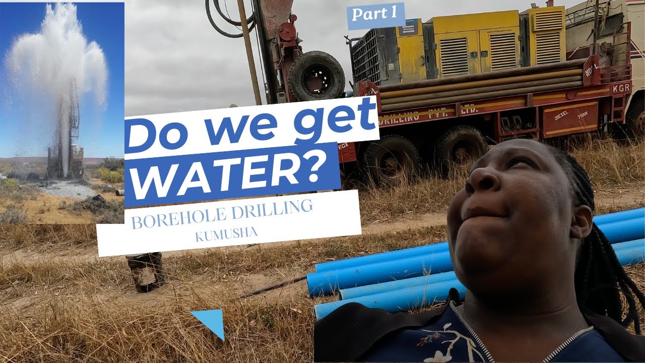Drilling a Borehole in #Zimbabwe #homestead #offgrid
