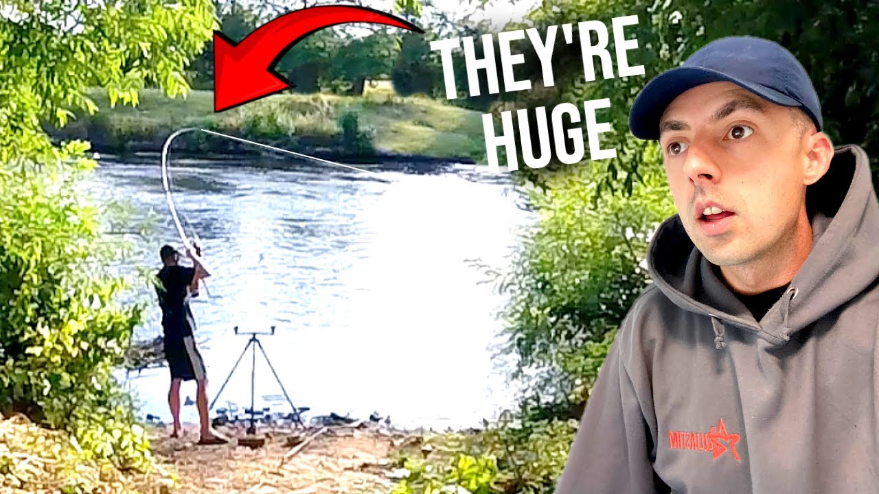 FISHING the best BARBEL RIVER in Warwickshire