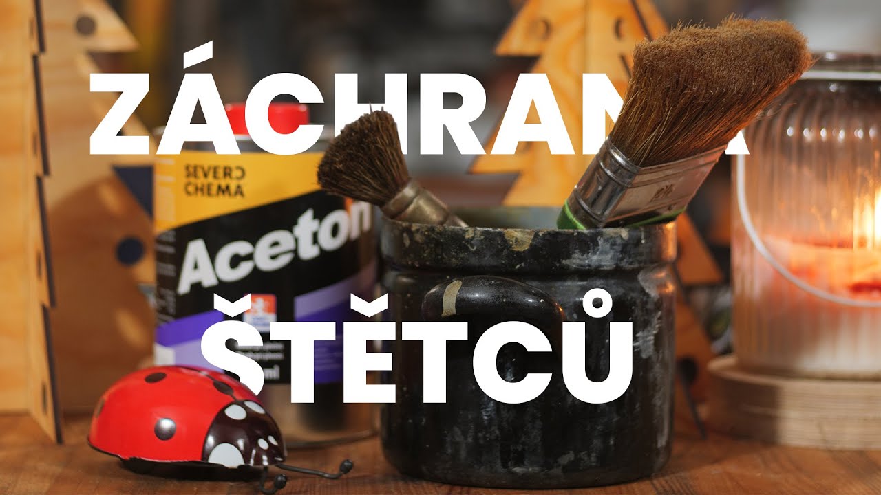 Jak zachránit štětec zatvrdlý od lněného oleje