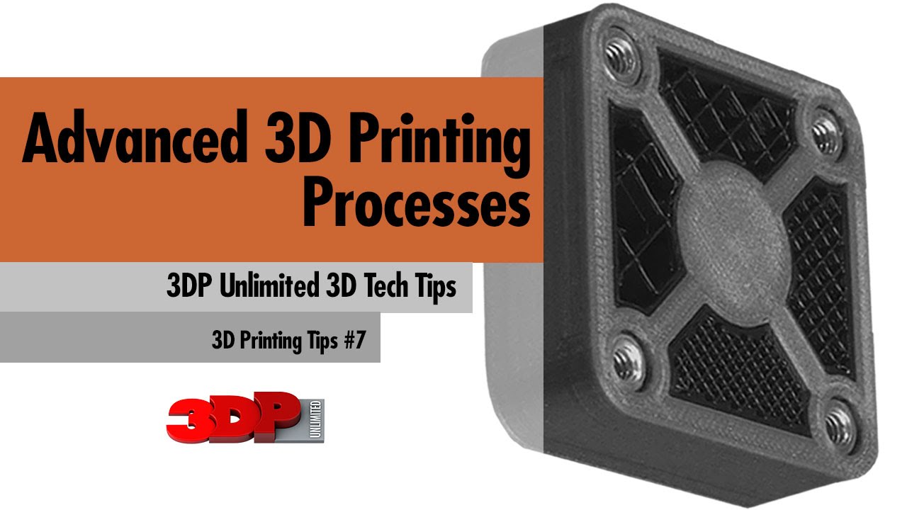 Advanced 3D Printing Processes - 3D Printing Tech Tips