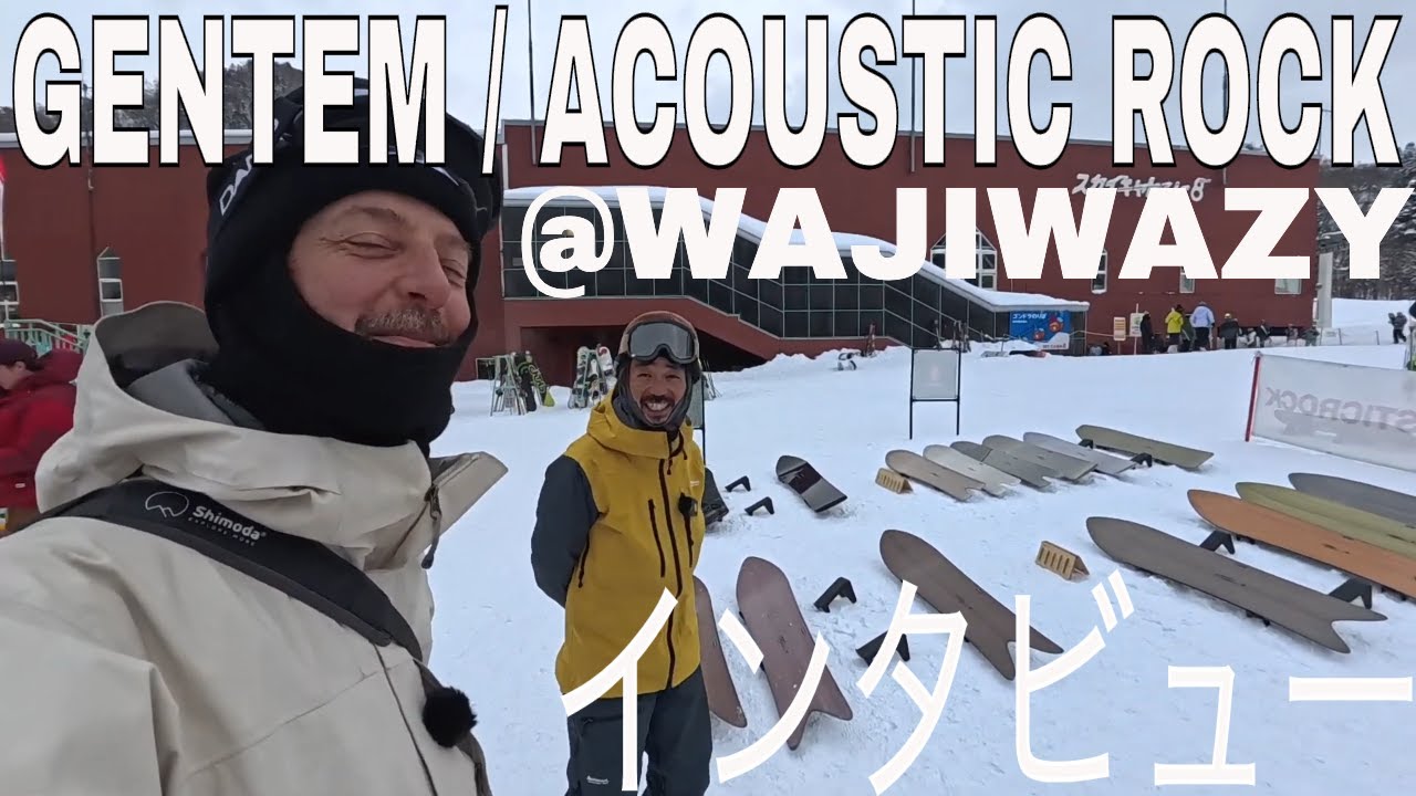 ACOUSTIC ROCK - GENTEM DEMO @KOKUSAI INTERVIEW WAJI