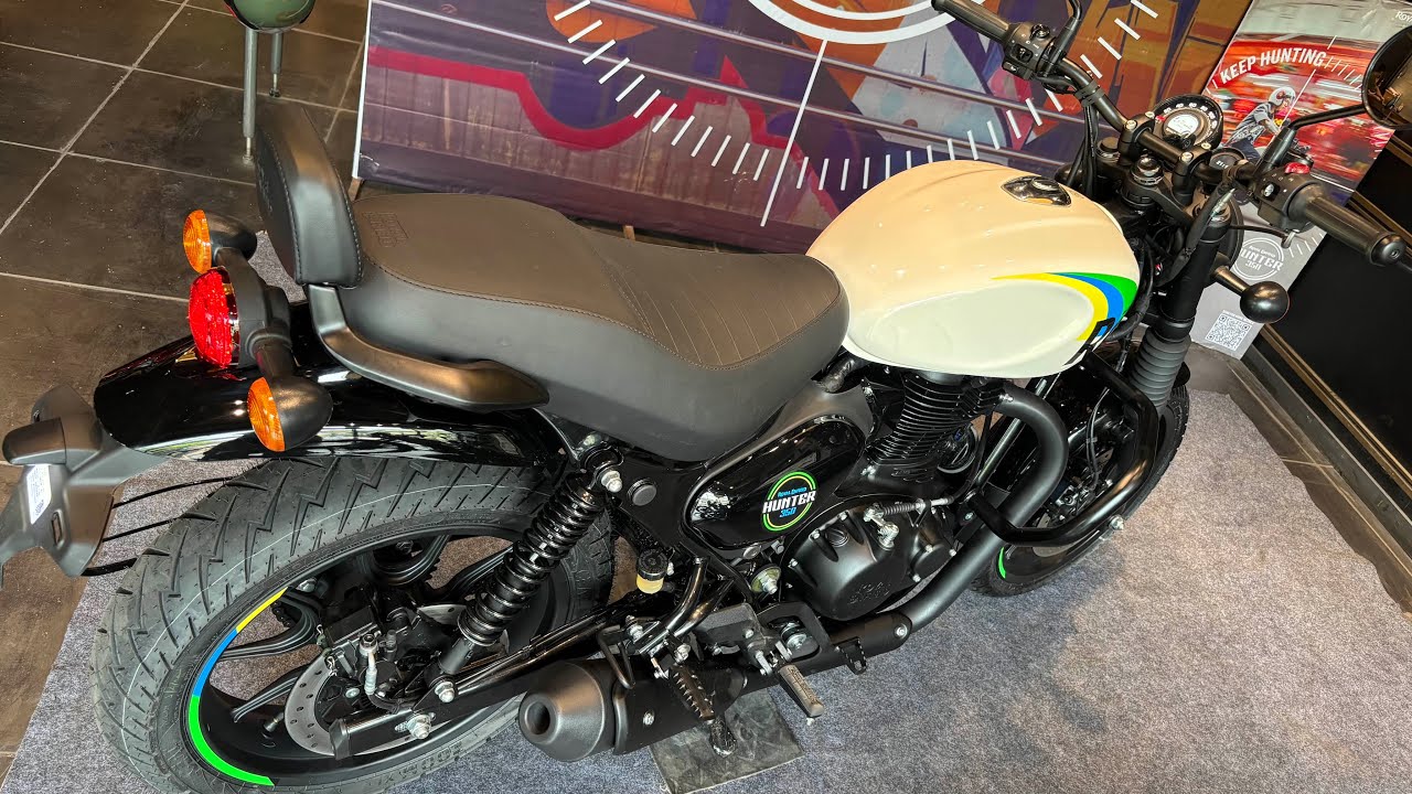 2025 Royal Enfield Hunter 350 Detailed Review | On Road Price 10-New Changes Features