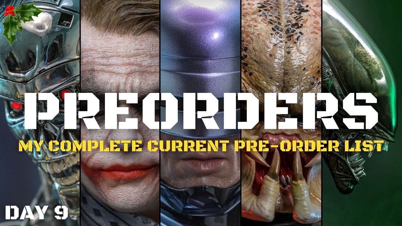 Весь мой список предзаказов Hot Toys и InArt.