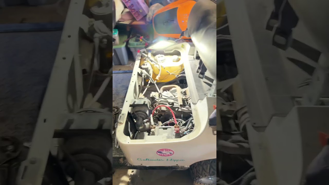 Electric VS Gas Flooded Golf Kart 