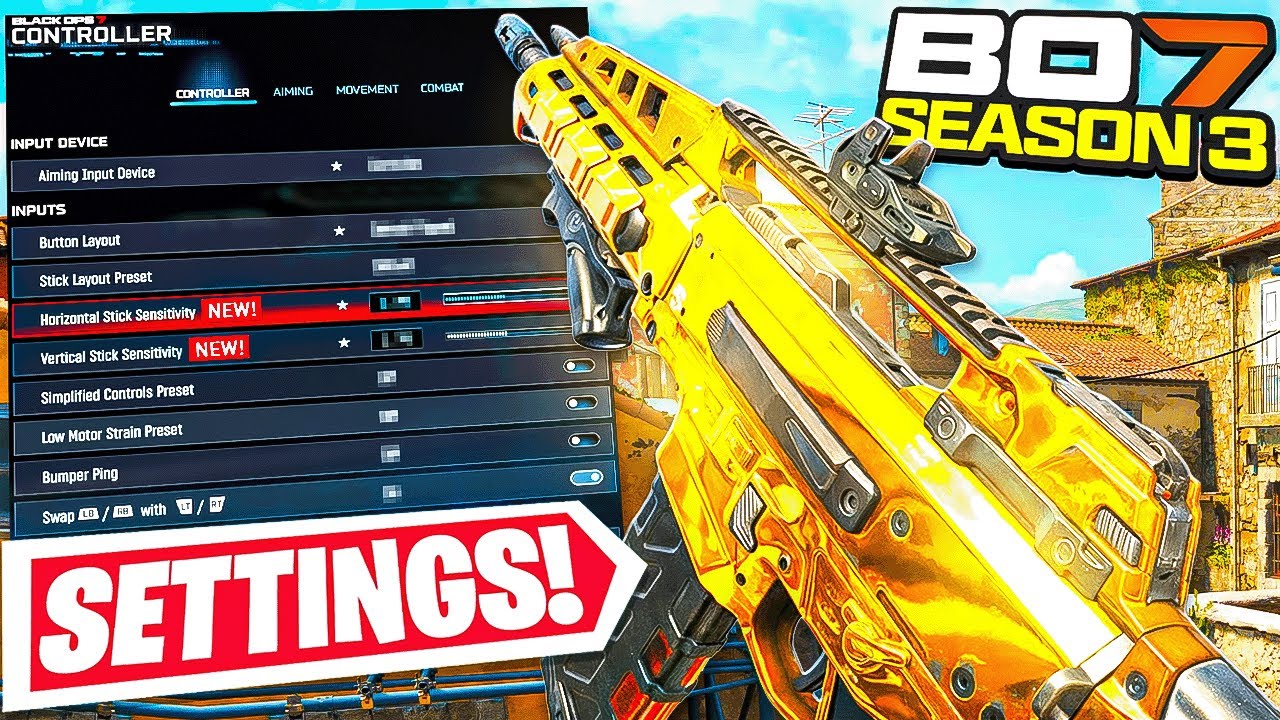 CHANGE Your BLACK OPS 7 SETTINGS *IMMEDIATELY* After Update! 🎮 (BO7 Best Settings PS5/XBOX/PC)