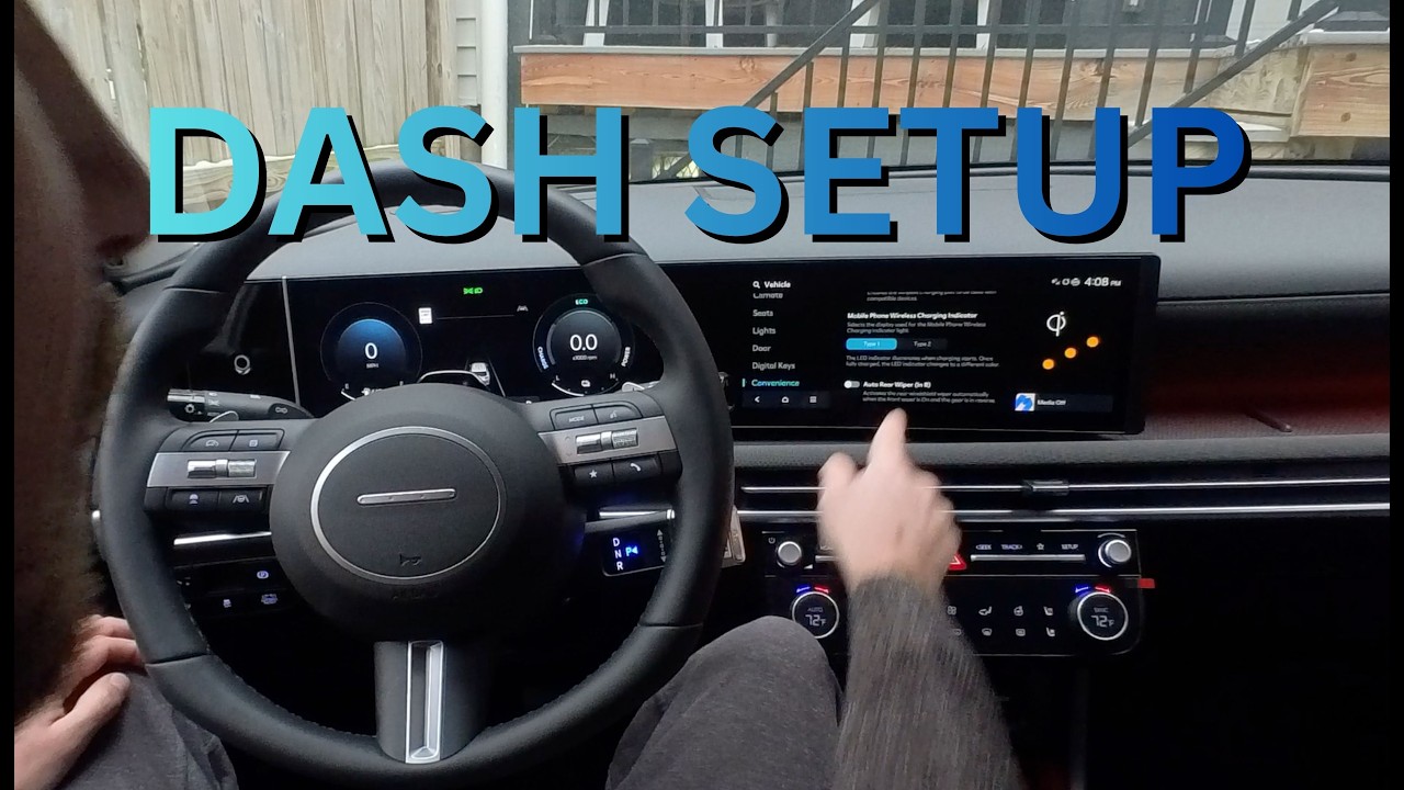Menu Setup 2025 Hyundai Tucson Hybrid Limited