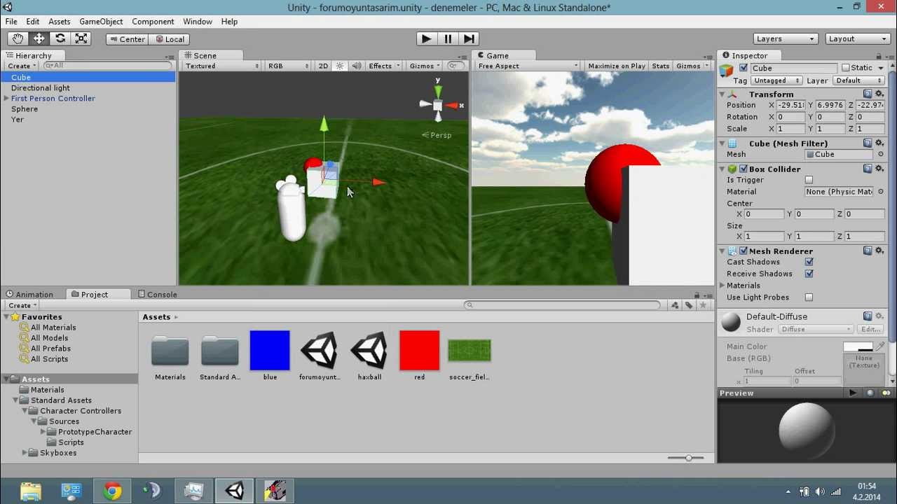 Unity 3D Yerden Silah Alma - Silah Değiştirme Dersi (Pick Up Weapon Tutorial)