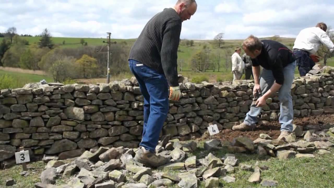 Friends of the Lake District Shackla Bank Walling competition 2012.