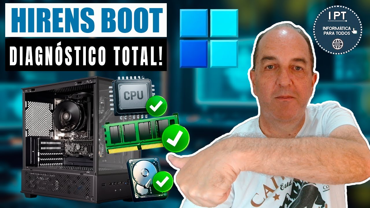Diagnóstico Completo do PC com Hiren’s Boot ! – Parte 5