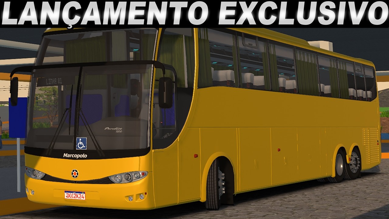 LANÇAMENTO G6 1200 6X2 MB PROTON BUS PC/ANDROID