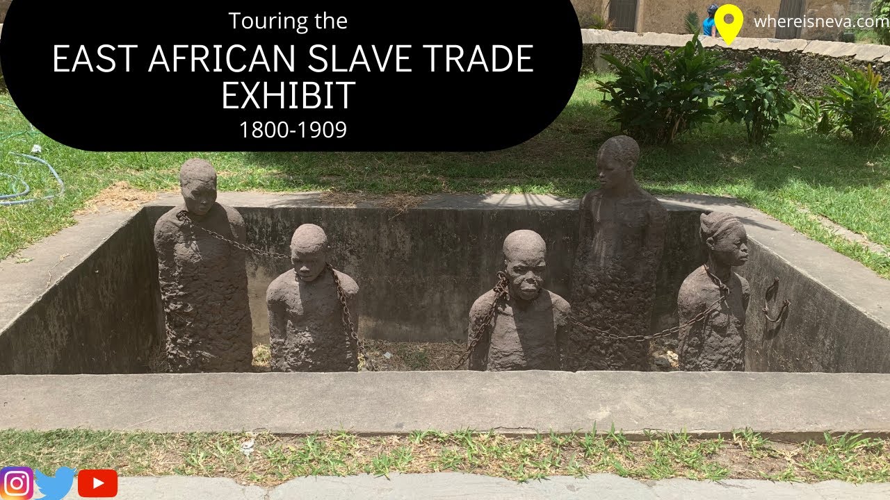Touring the East African Slave Trade Exhibit (1800-1909)- Stone Town, Zanzibar