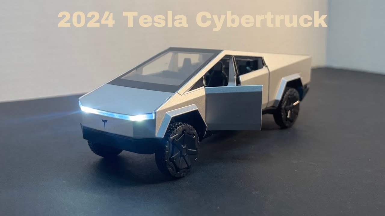 Unboxing 2024 Tesla Cybertruck Diecast 1:32 Diecast ( #asmr #unboxing #tesla #cybertruck #diecast )