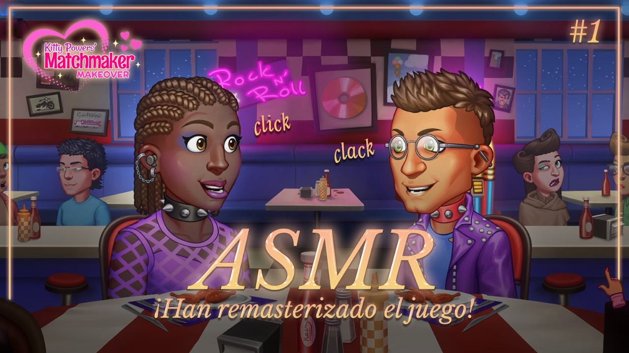 ASMR ✧ ¿Jugamos al remake de este juego de citas? 🩷 Kitty Powers Matchmaker Makeover #1