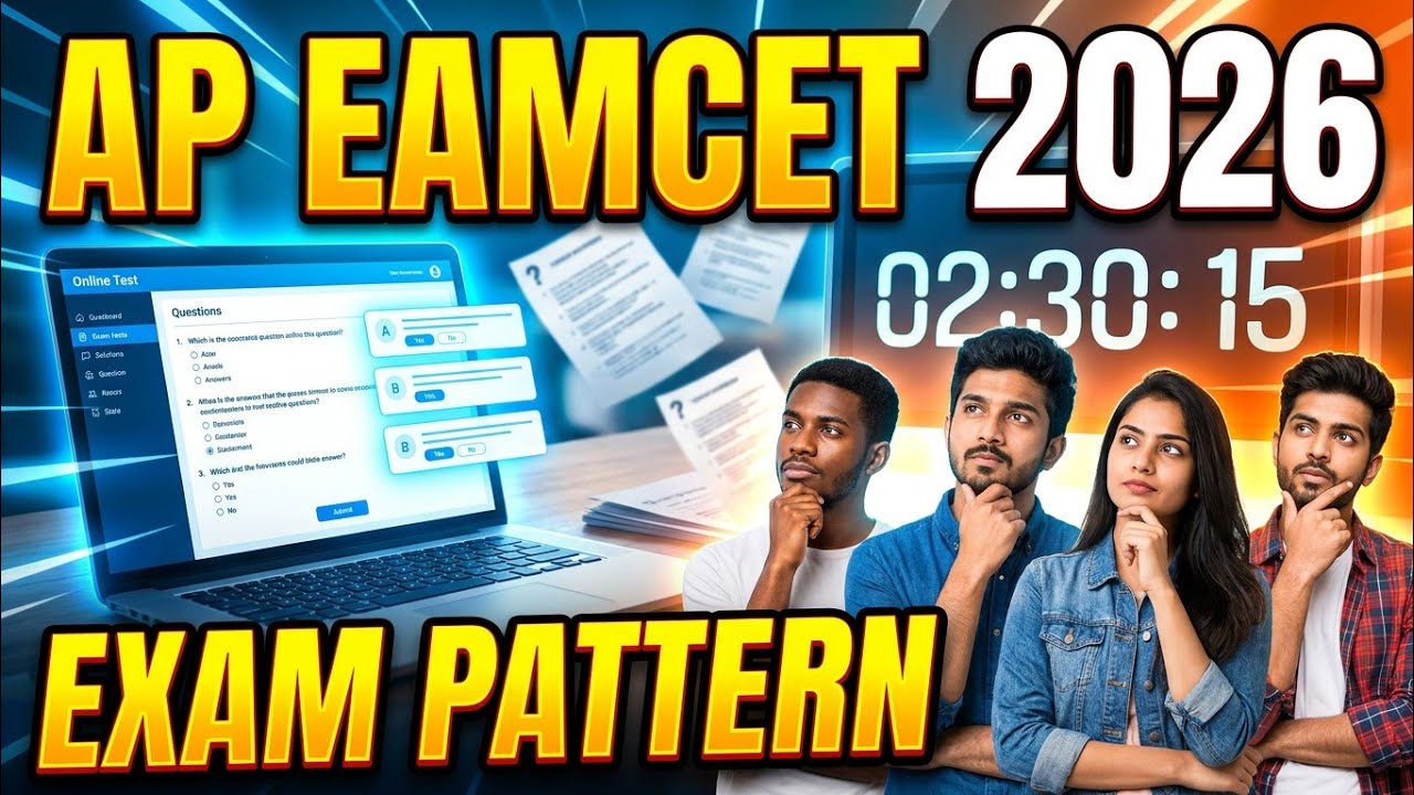 Ap Eamcet Exam Pattern 2026