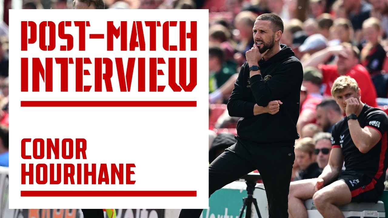 REACTION | Conor Hourihane's final post-match as Barnsley FC Head Coach