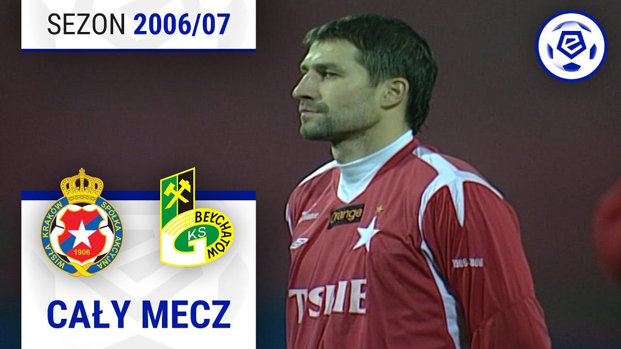 (1/2) Wisła Krak&oacute;w - GKS Bełchat&oacute;w | CAŁY MECZ | Ekstraklasa 2006/07 | 14. Kolejka
