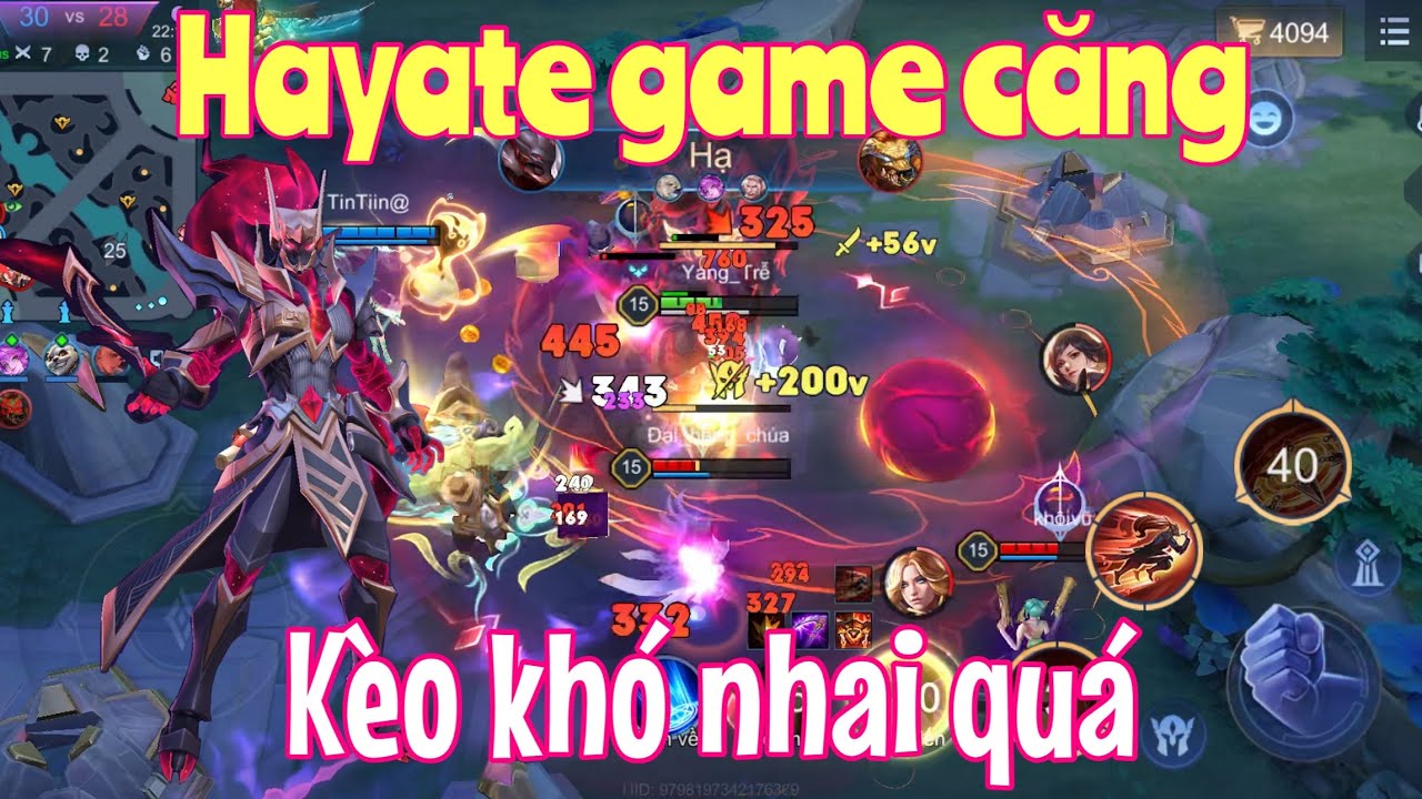 Hayate gặp kèo khó nhai phải đợi thời cơ toả sáng - LQMB