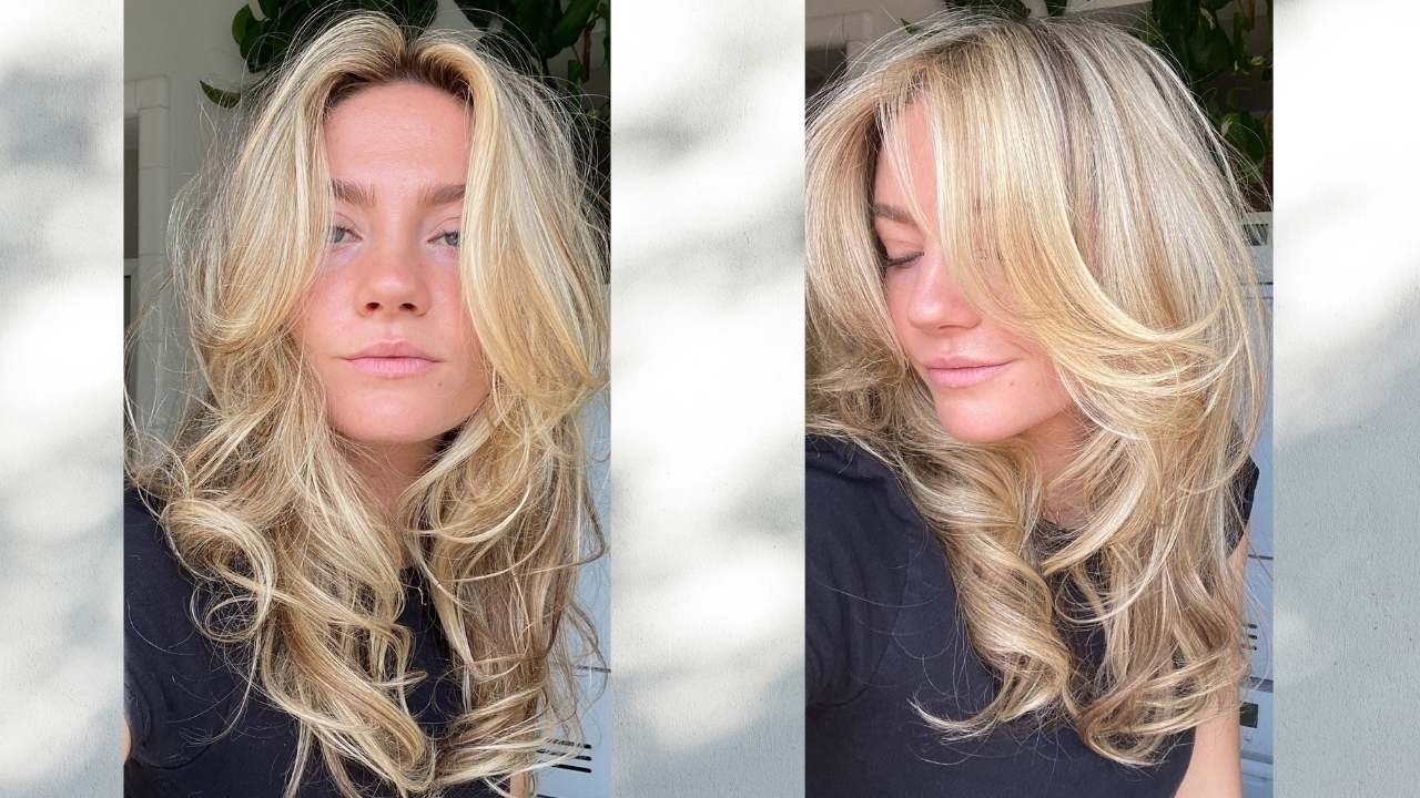 Cutting My Hair Like Matilda Djerf's (Curtain Bangs)