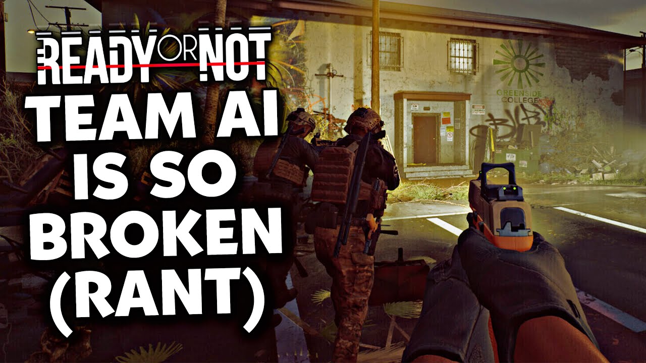 Искусственный интеллект товарищей по команде в игре Ready or Not на самом деле портит игру.