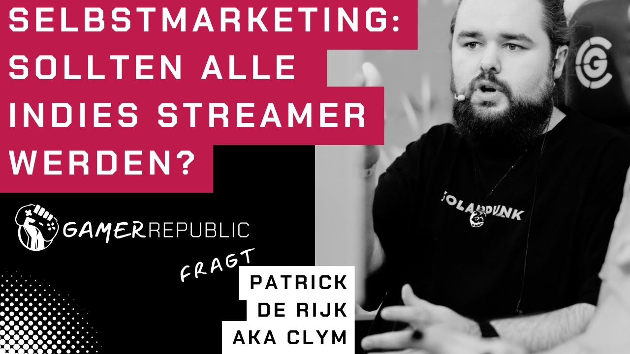 Patrick aka Clym über seinen Weg vom Studenten zum Spieleentwickler und Streaming als Beruf