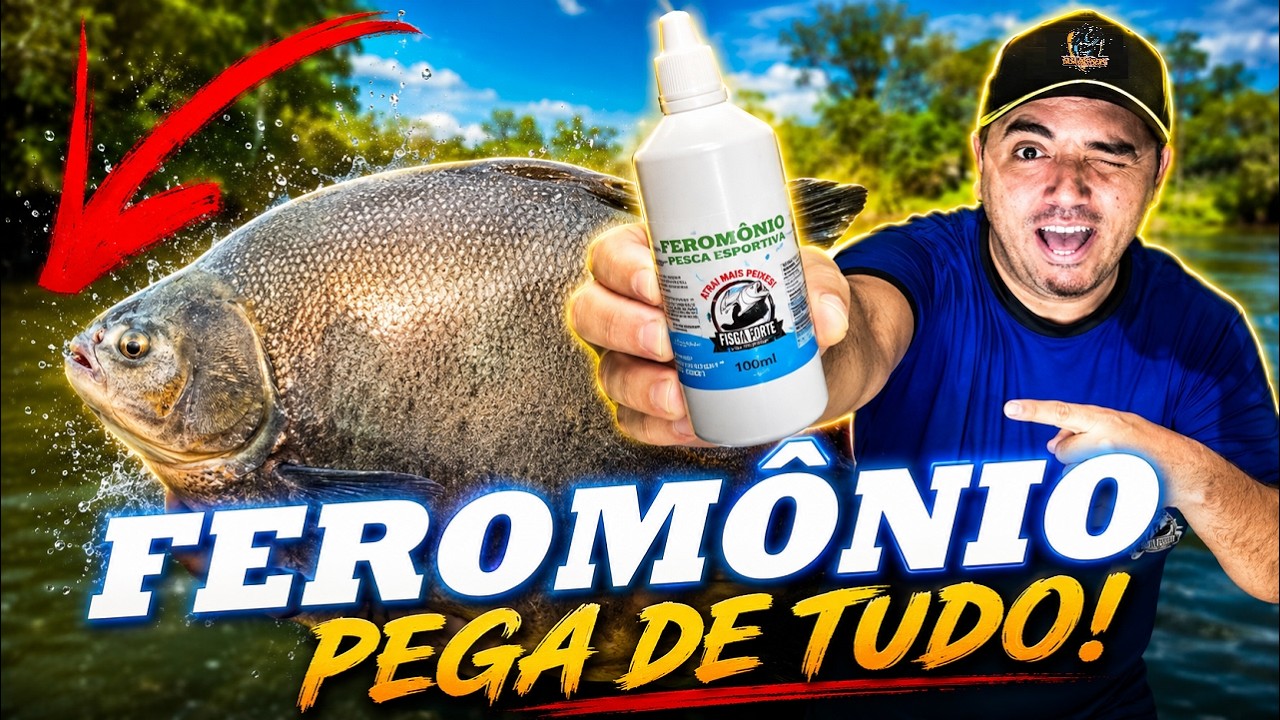 FEROMÔNIO - o atrativo que tá fazendo a festa nos pesqueiros