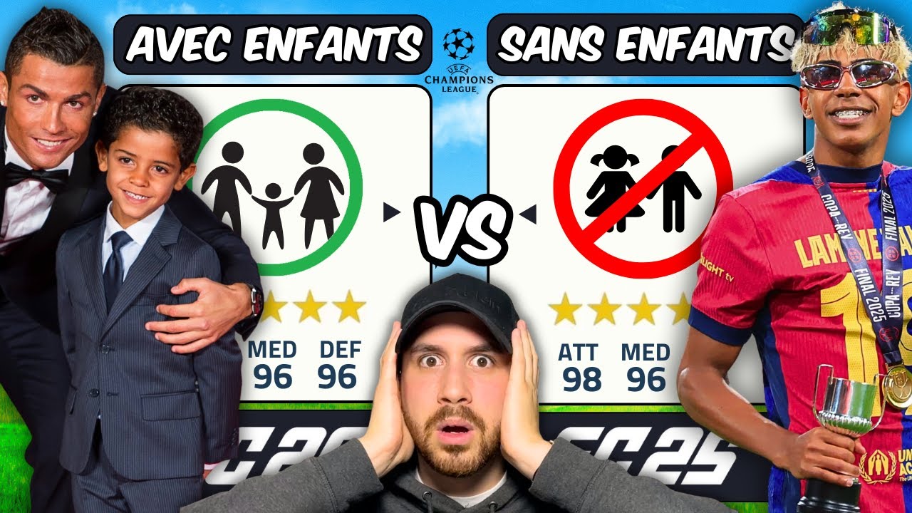 Joueurs AVEC Enfants vs SANS Enfants !