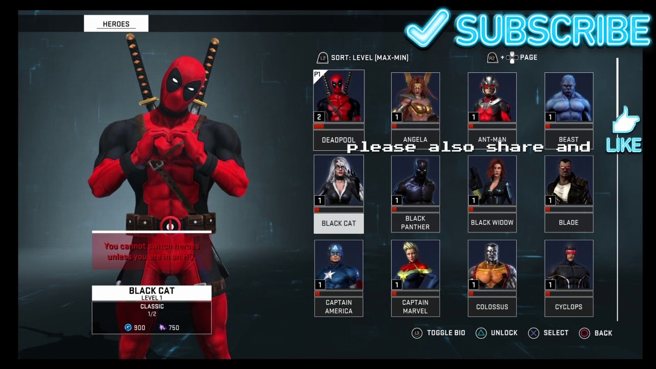 Marvel Heroes Omega PS4 Gameplay