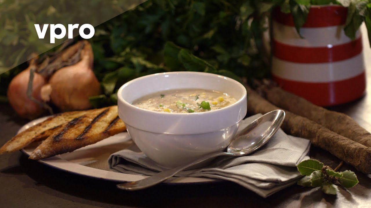 Recept Chowder van schorseneren uit Koken met Van Boven
