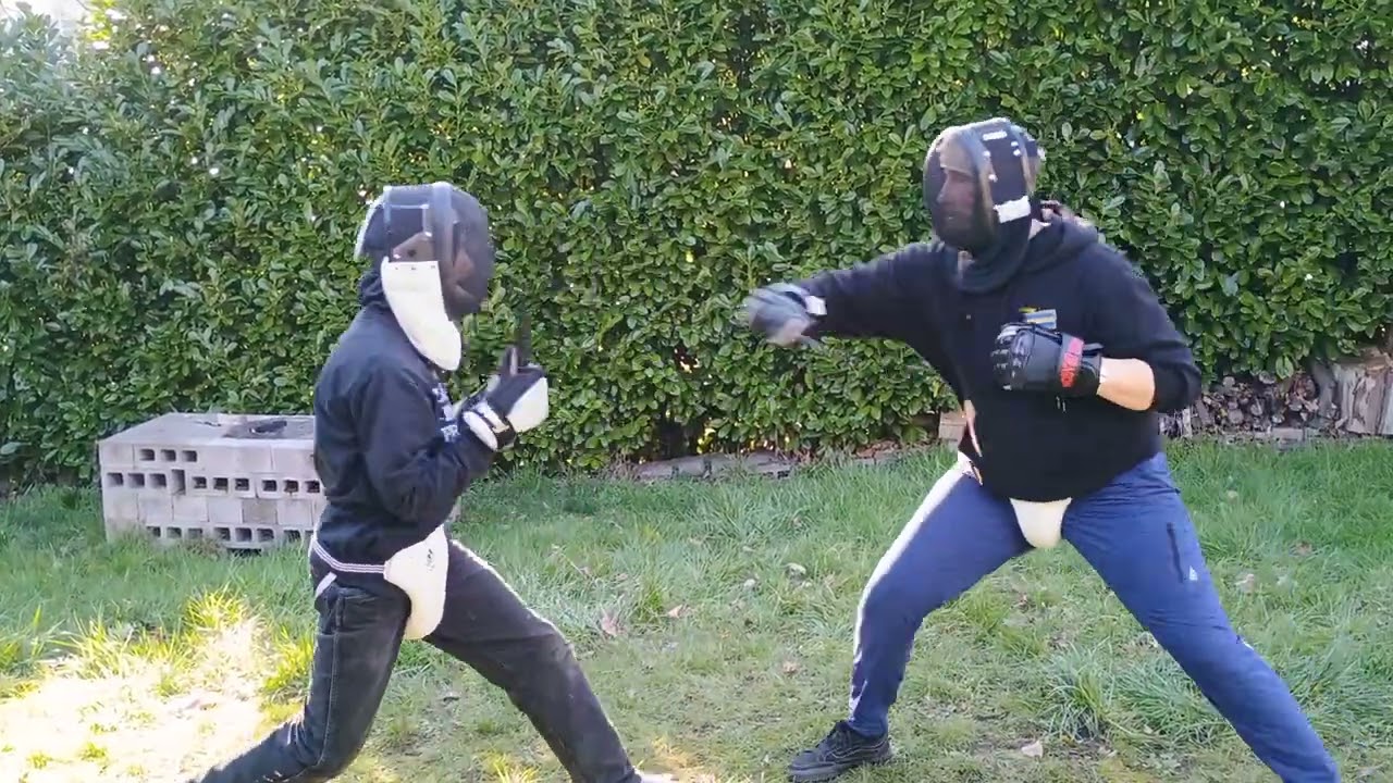 Raiden focused sparring for knife badge