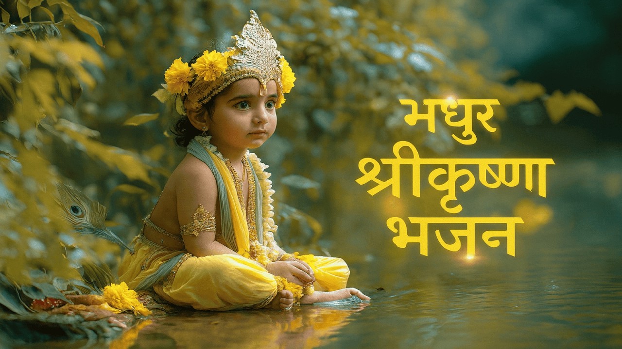 आजु बधायौ नंदराइ कैं, गावहु मंगलचार॥ कृष्णा भजन - सूरदास