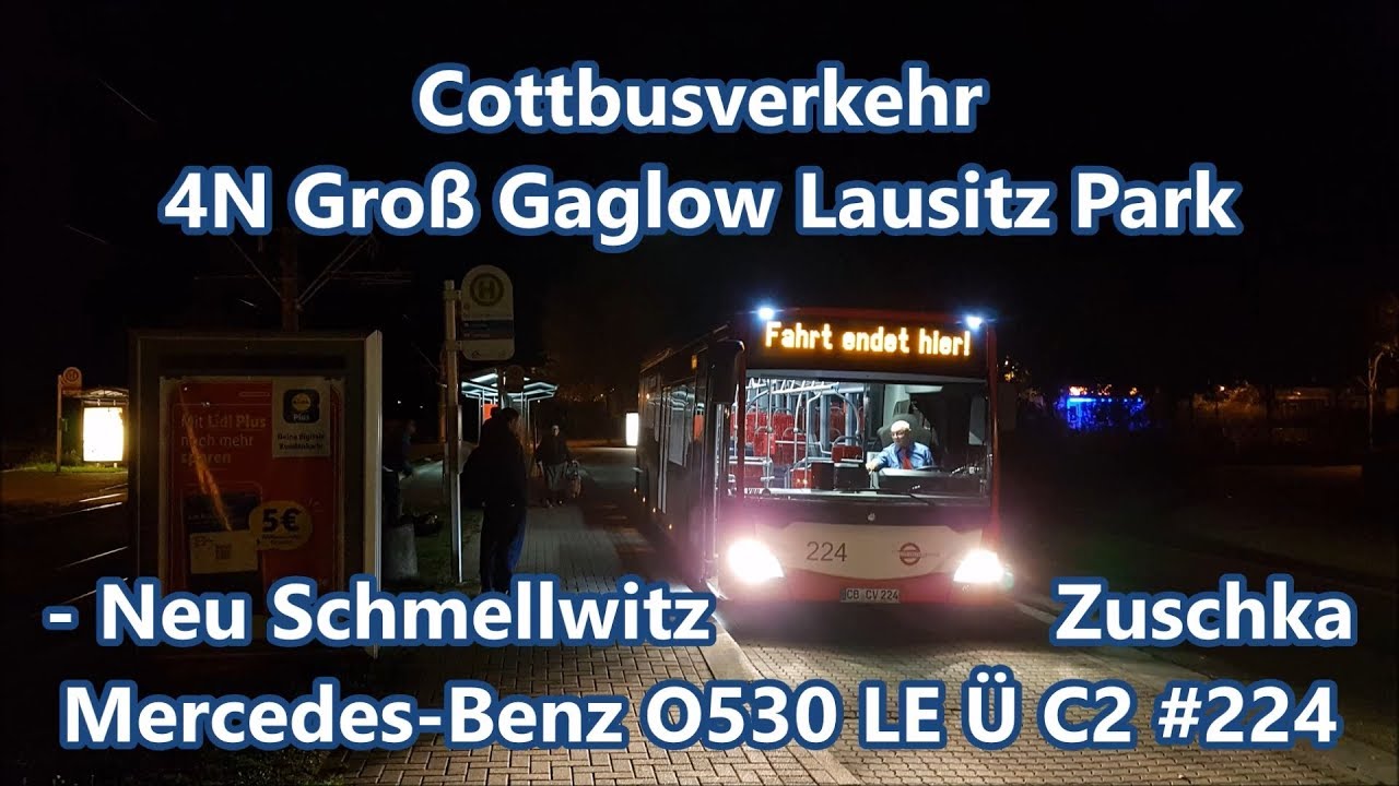 Cottbusverkehr - Linie 4N, Mercedes-Benz O530LE C2 #224
