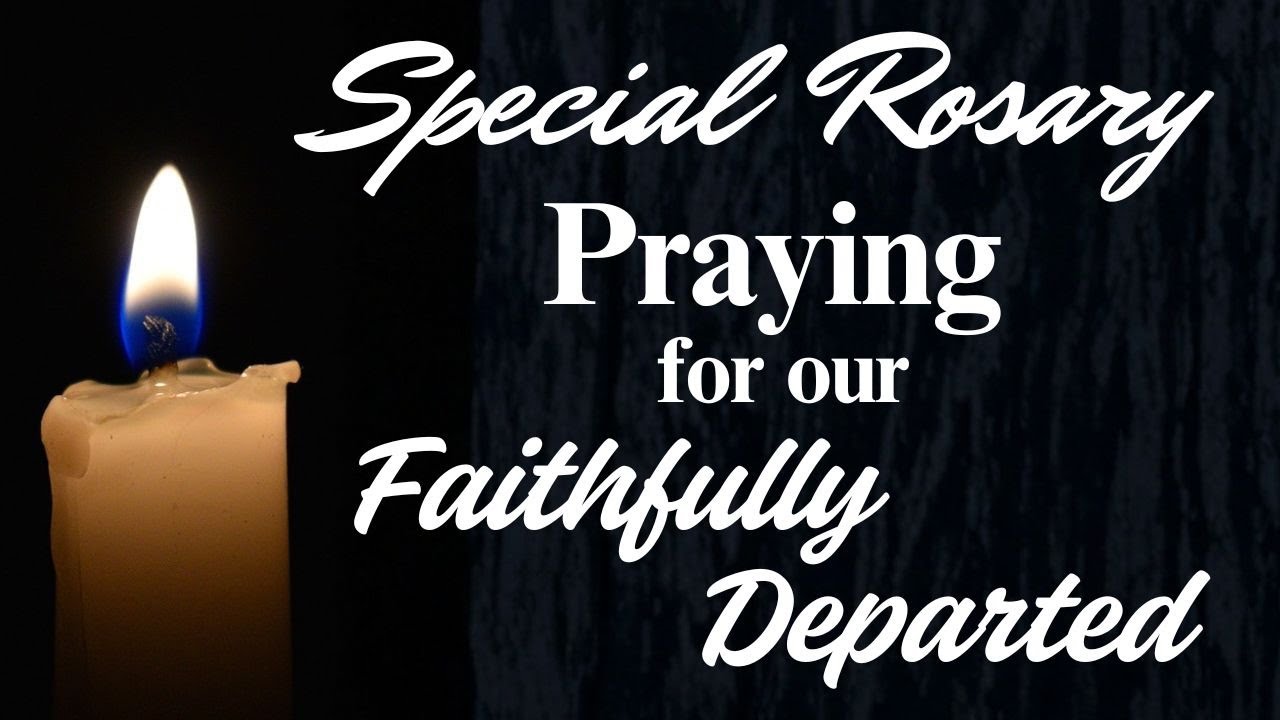 A Rosary for Our Loved Ones Who Have Passed Away ❤️ RIP ❤️ Sorrowful Mysteries