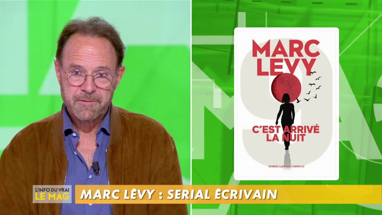 Marc Lévy présente son dernier roman « C’est arrivé la nuit »