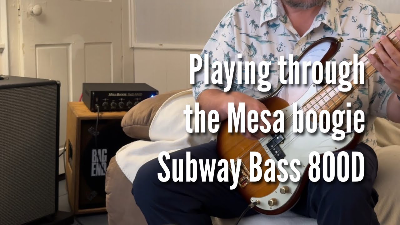 Mesa Boogie Subway Bass 800D - Sound Samples