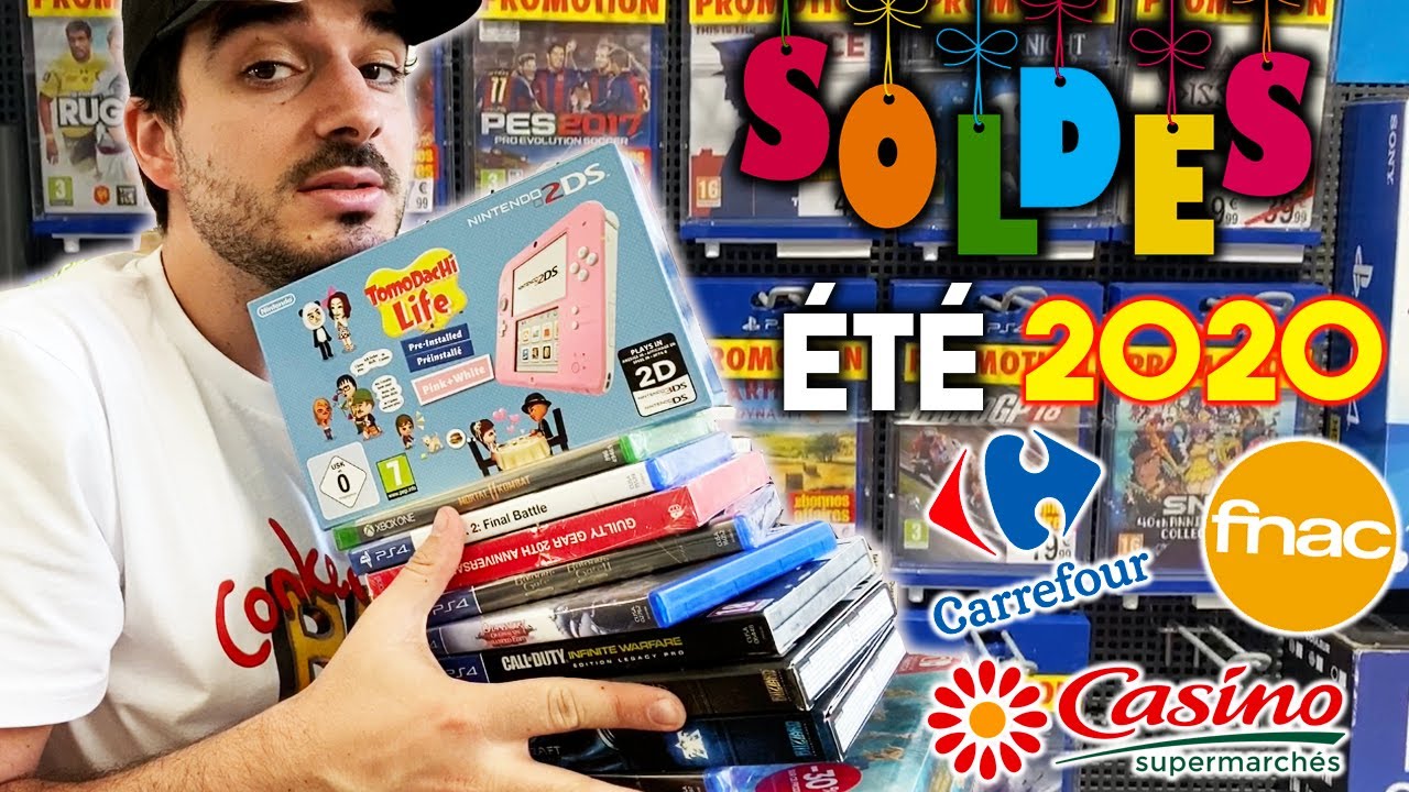 SOLDES JEUX VIDÉO D'ÉTÉ 2020 -  LA FNAC EN PLS, CONSOLES à -70% et JEUX PS4 À 1€!