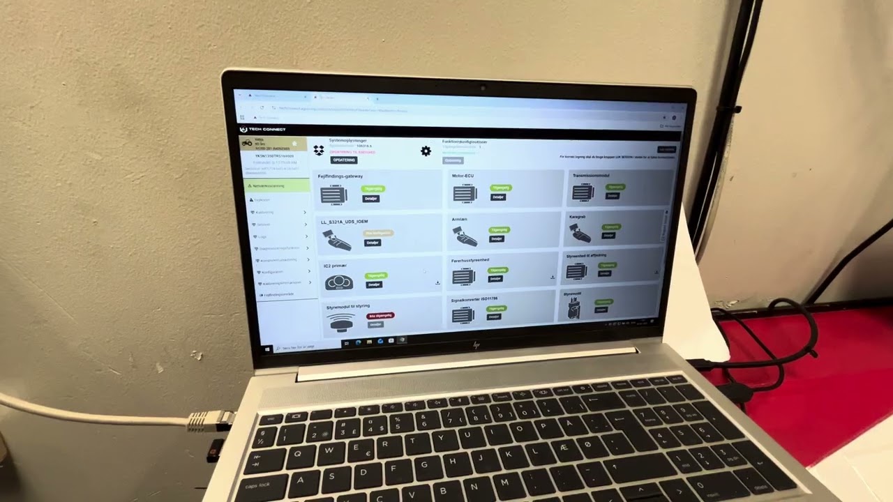 Fejlsøgning på valtra 135N med tech connect 