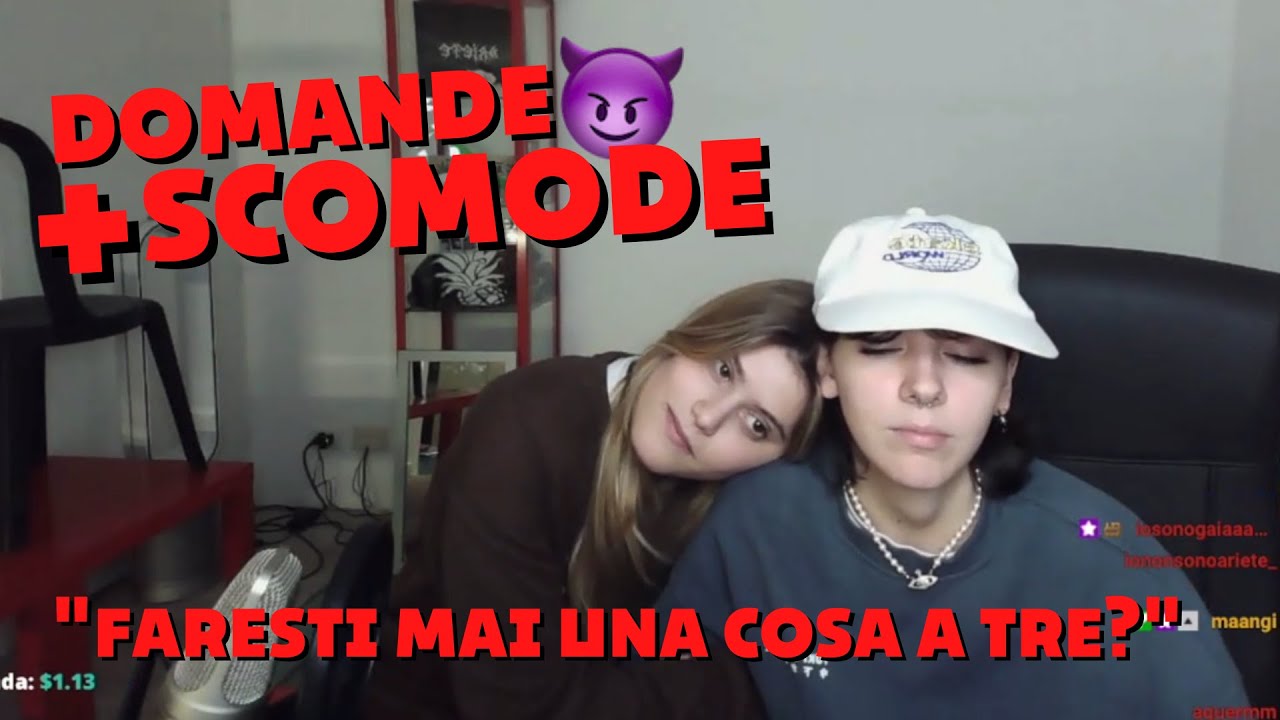ARIETE E JENNY RISPONDONO A DOMANDE SCOMODE IN LIVE SU TWITCH