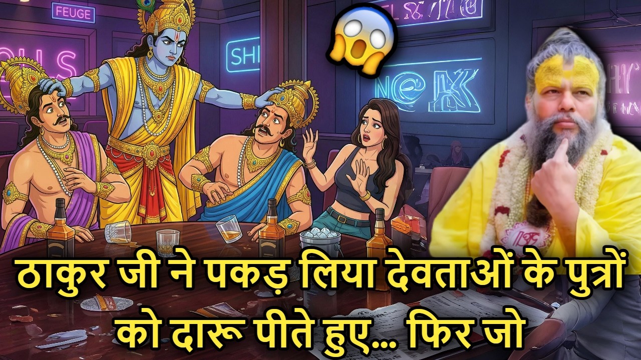 🫧😱 Thakur Ji Ne Pakad Liya 🍺 Devtaon Ke Putron Ko Daaru Peete Hue… 😨 Phir Jo Kiya