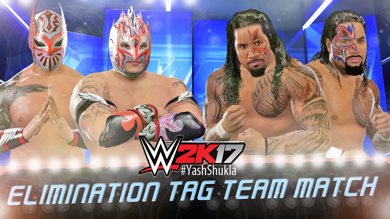 WWE 2K17 The Lucha Dragons vs The Usos | ELIMINATION TAG TEAM MATCH | PS4 Gameplay