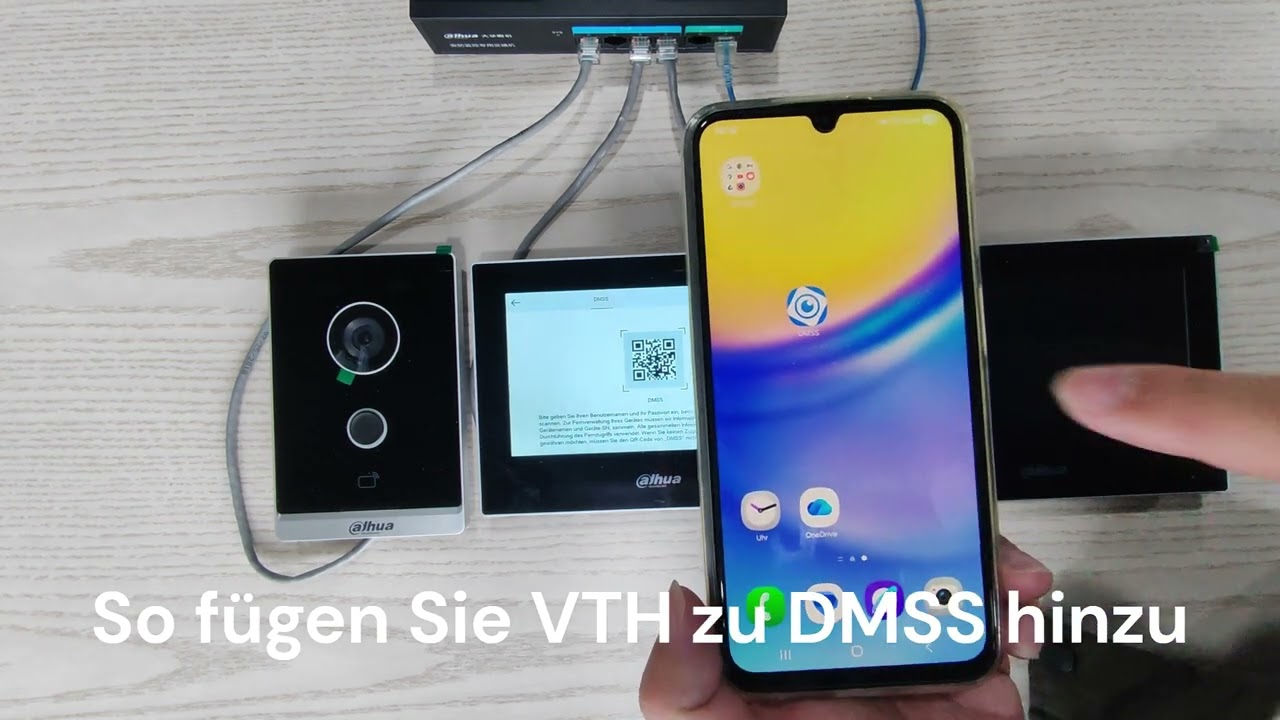 Konfiguration der gemeinsamen Nutzung von VTO2211G-WP und VTH2621GW / Neu