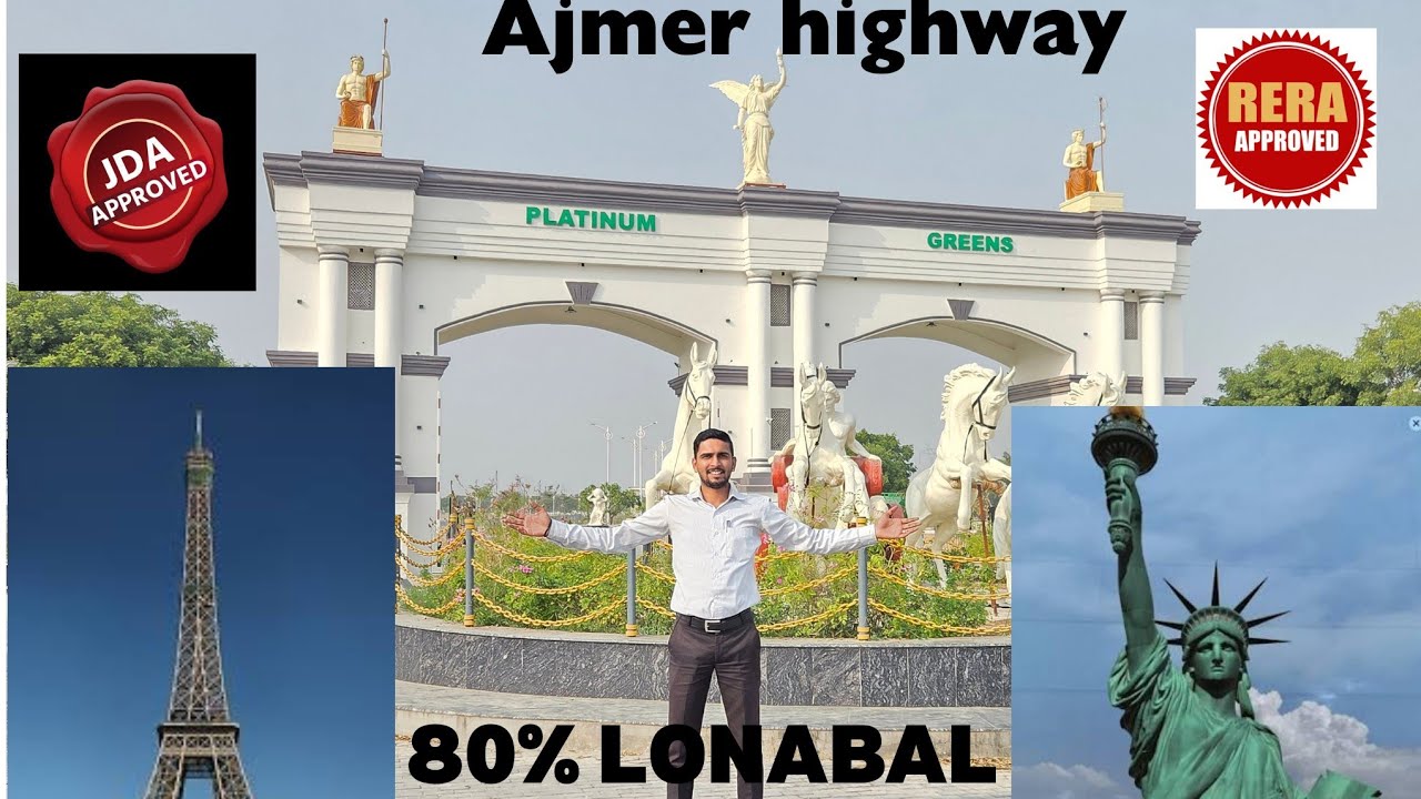 🏡 Platinum Greens – Ajmer Road, Jaipur | RERA Approved Gated Township | European Theme Project