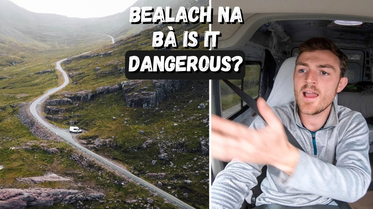 A DAY OF VAN LIFE ON SCOTLANDS MOST DANGEROUS ROAD! Van Life UK (NC500 Roadtrip) Ep.5