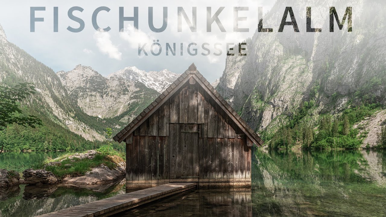 Berchtesgaden: Fischunkelalm und Röthbachfall am Königssee fotografieren