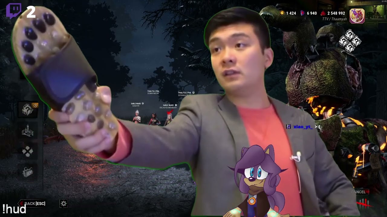 A-AGAIN ??! Another stream ?? Calm this girl down !! - French/English - Dead By Daylight