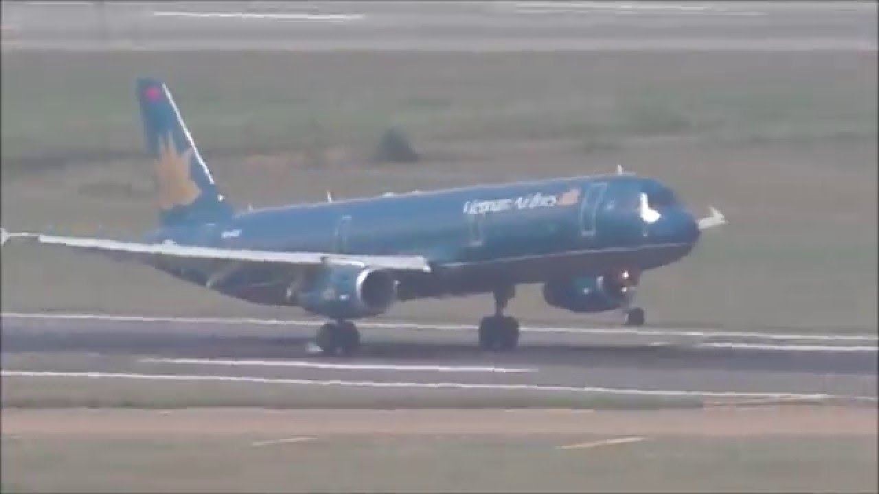 Plane spotting at Tan Son Nhat International airport Ho Chi Minh city