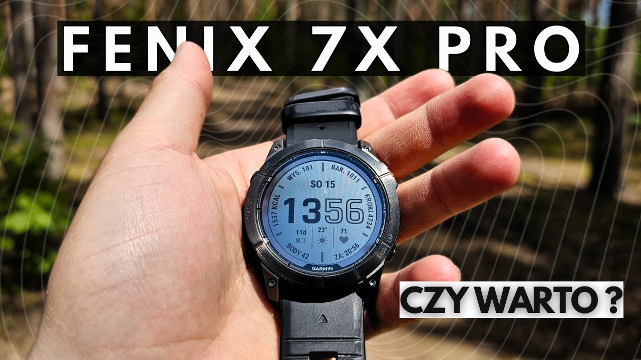NAJLEPSZY SMARTWATCH NA RYNKU? FENIX 7X PRO