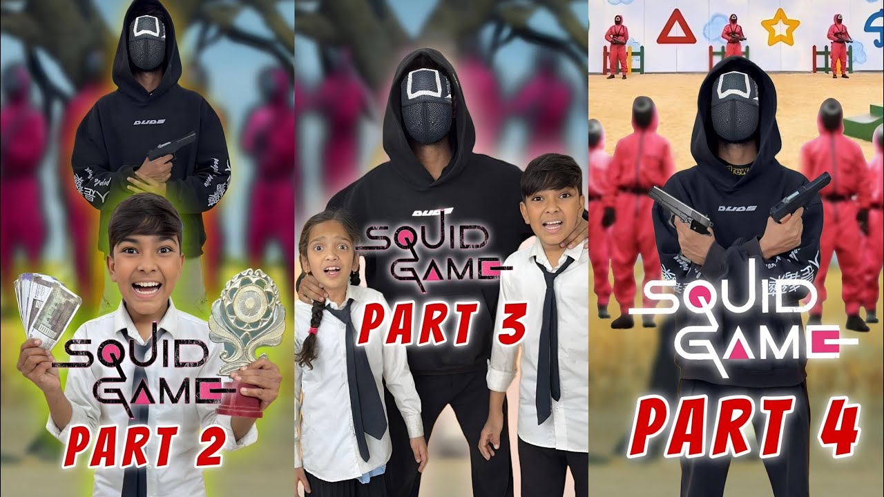 School Mein Squid Game😱
