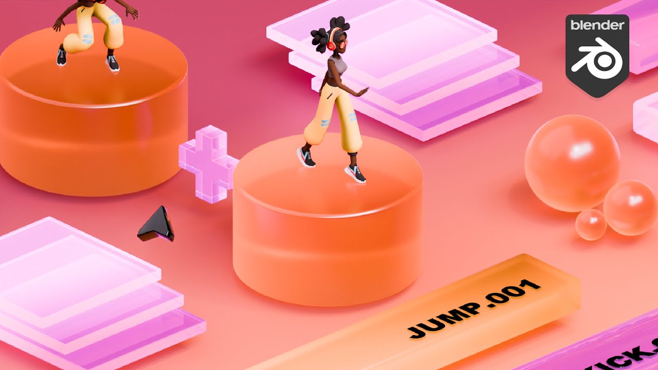 Animate A LOT Faster with Non-Linear Animation | Blender Tutorial